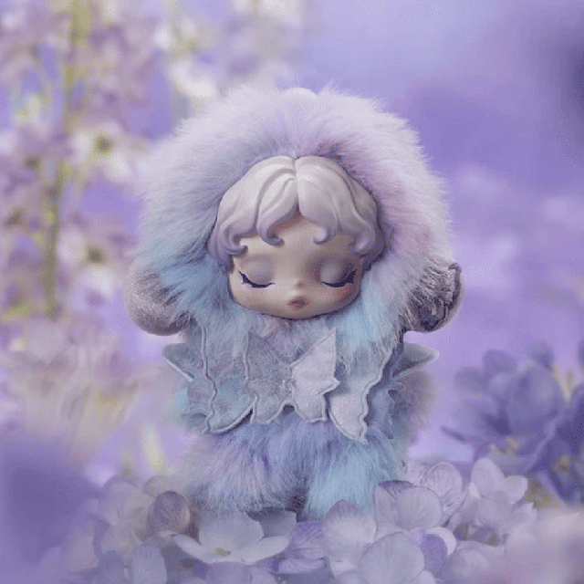 Купить Мягкая игрушка-брелок Pop Mart Skullpanda L'impressionnisme