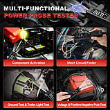 Тестор пробник KINGBOLEN ECT200 0-80В контролька, продзвінка автомобільна, фото 2