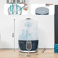 Babymoov Turbo Pure Паровий стерилізатор та сушарка для дитячих пляшечок, фото 3
