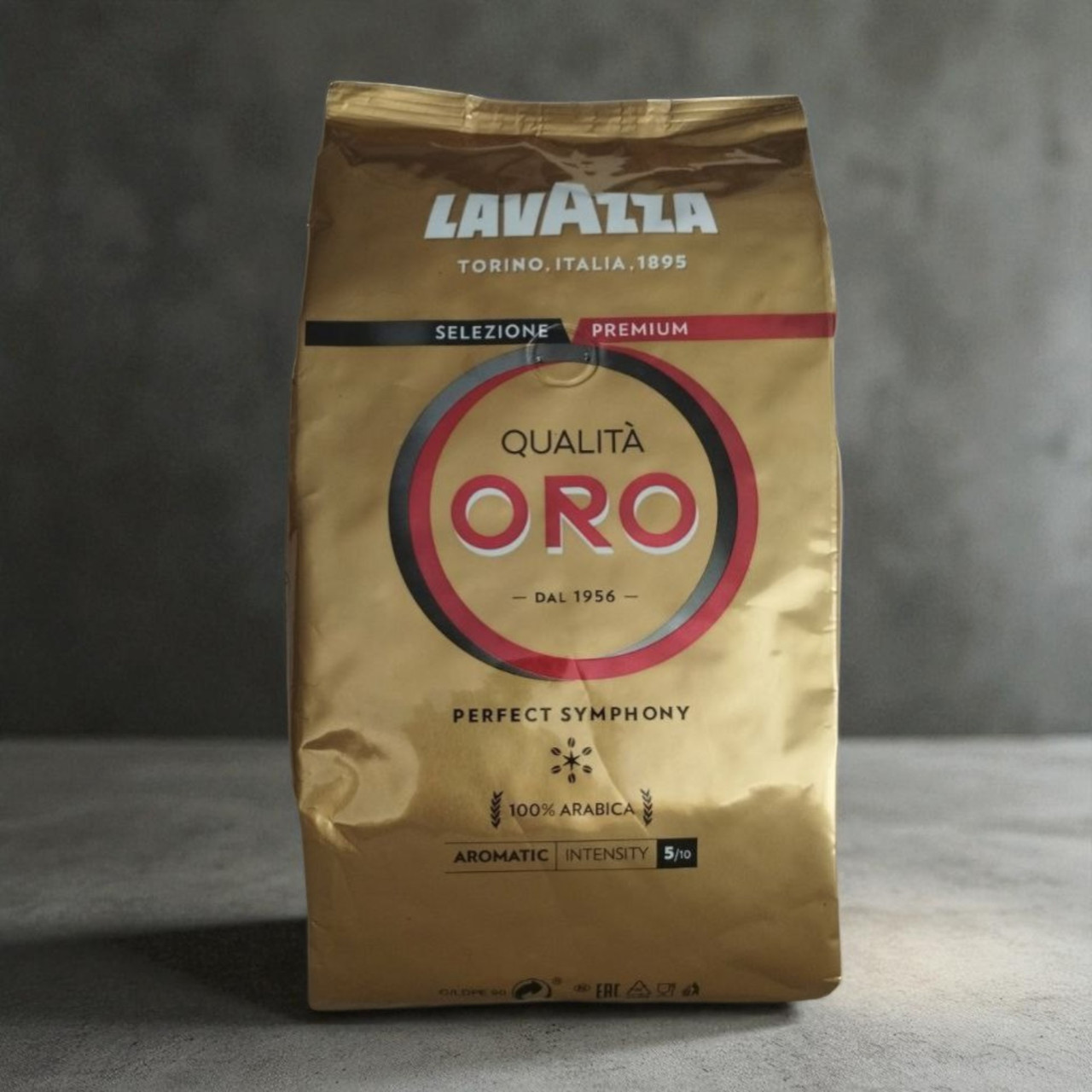 Lavazza Qualita Oro 1кг кава в зернах Лавацца Арабіка 100%, фото 1