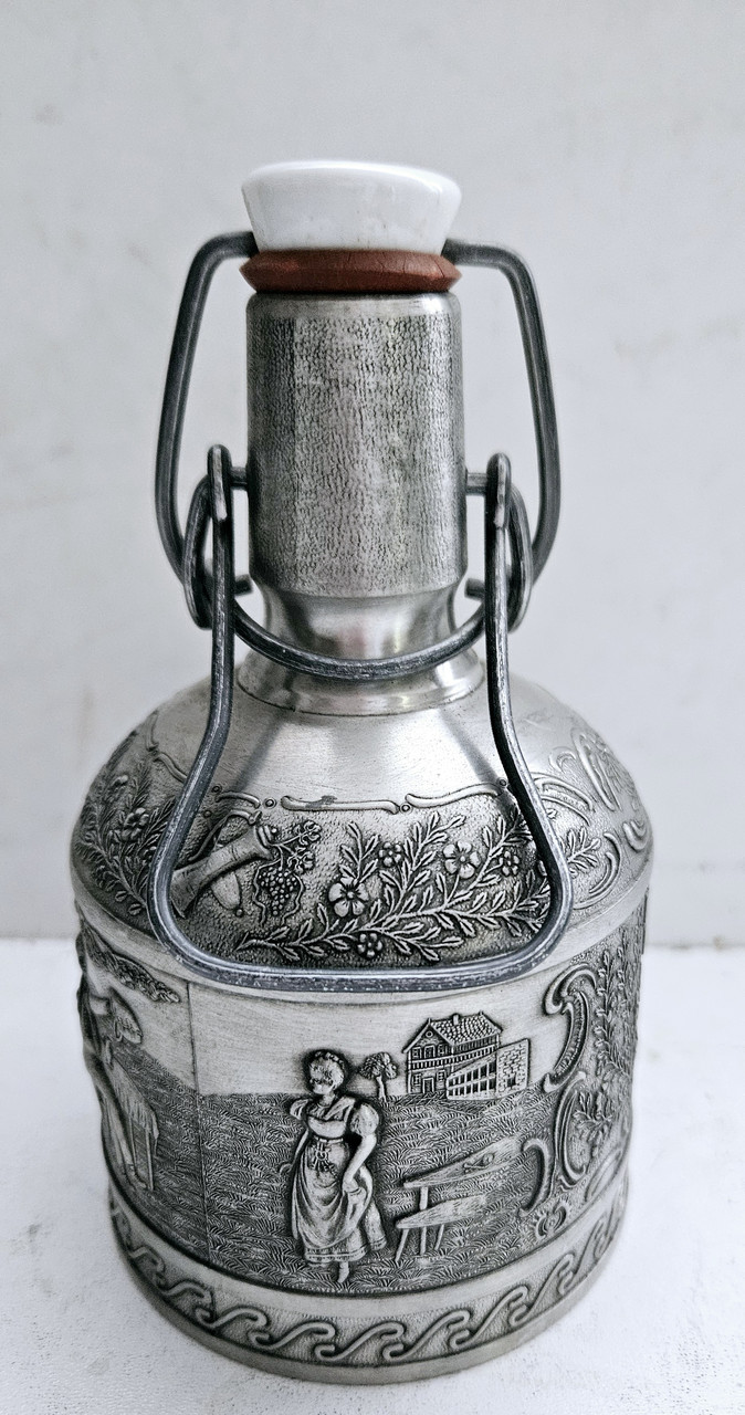 Олов'яна фляга графин Гарна новина, фото 1