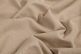 Поплін льон КАПУЧІНО 240 см