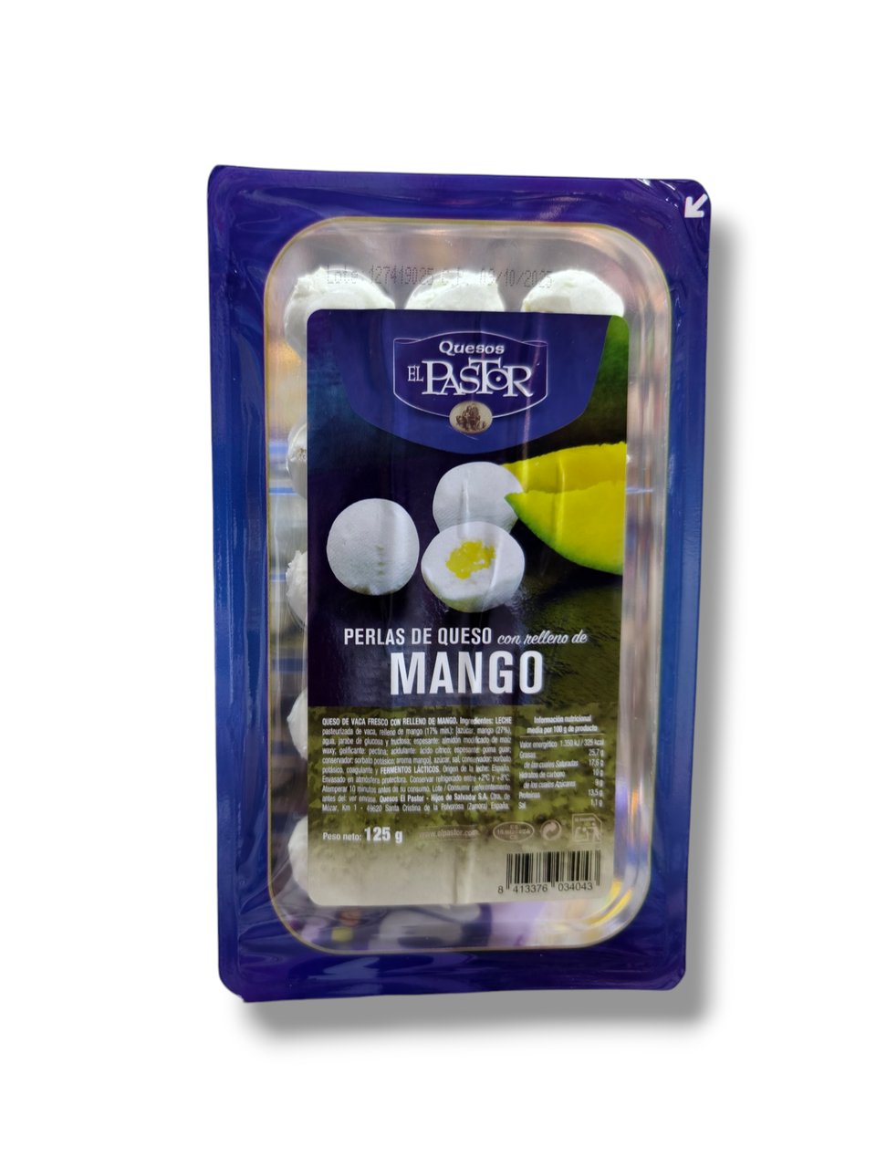 Сирні кульки El Pastor з манго, 125г