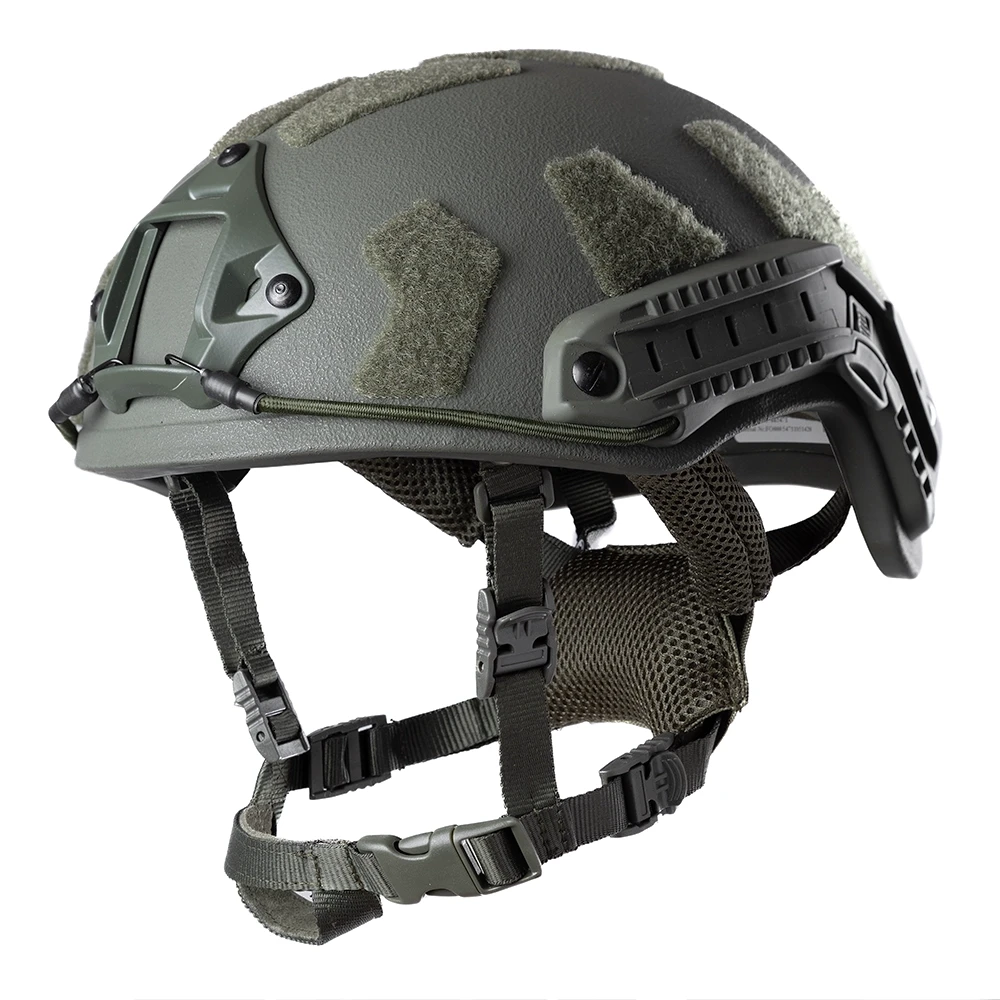 Шолом FAST VELCRO SPECPROM рівень захисту NIJ IIIA. Олива L, фото 1