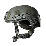 Шолом FAST VELCRO SPECPROM рівень захисту NIJ IIIA. Олива L, фото 8