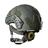Шолом FAST VELCRO SPECPROM рівень захисту NIJ IIIA. Олива L, фото 9