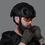 Шолом FAST рівень захисту NIJ IIIA. Чорний M, фото 3