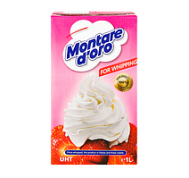 Вершки кондитерські рослинні  Монтаре Доро 26% 1 л