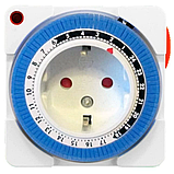 Механічна розетка таймер добова LM663 (LM671), фото 3