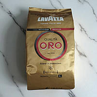 Кава в зернах Lavazza Qualita Oro Лавацца ОРО 1 кг зернова кава Арабіка 100%