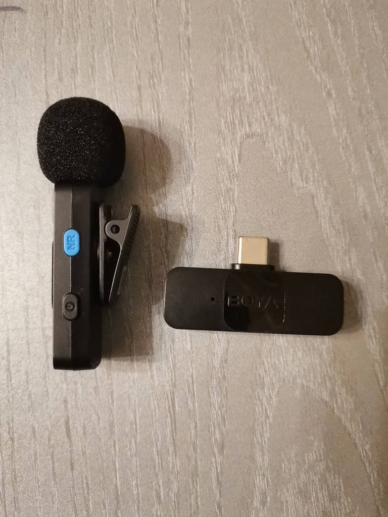 Професійний бездротовий петличний мікрофон Boya BY-V10 Type-C петличка для телефону - фото покупців 1