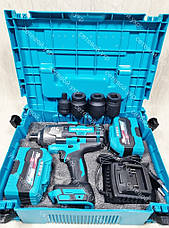 2 АКБ 6 А/год Гайковерт акумуляторний ударний GRAND АГ-2100UBL, фото 3