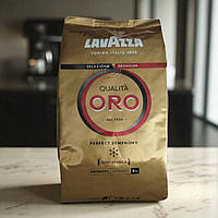 Кава в зернах Lavazza Qualita Oro Лавацца ОРО 1 кг зернова кава Арабіка 100%