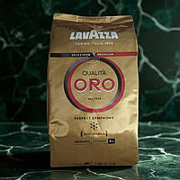 Кава в зернах Lavazza Qualita Oro Лавацца ОРО 1 кг зернова кава Арабіка 100%