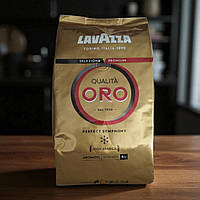 Кава в зернах Lavazza Qualita Oro Лавацца ОРО 1 кг зернова кава Арабіка 100%