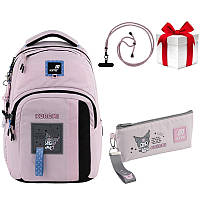 Рюкзак Kite Education teens Kuromi HK25-2578M+пенал