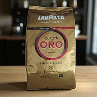 Кава в зернах Lavazza Qualita Oro Лавацца ОРО 1 кг зернова кава Арабіка 100%