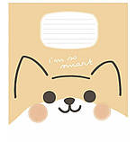 Зошит шкільний "My Friend" 12 аркушів, коса лінія, серія Школярик, для хлопчиків і дівчаток, фото 4