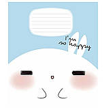 Зошит шкільний "My Friend" 12 аркушів, коса лінія, серія Школярик, для хлопчиків і дівчаток, фото 3