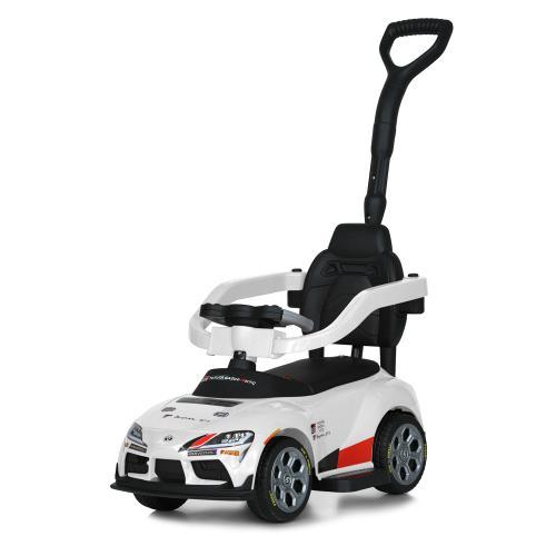 Дитяча електромашинка-каталка Toyota М6129EBLR (білий колір) з пультом, MP3, фото 1