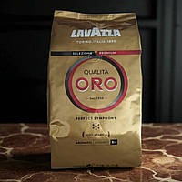 Кава Lavazza Qualita Oro в зернах Лавацца ОРО 1 кг зернова кава Арабіка 100%