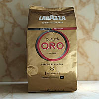 Кава Lavazza Qualita Oro в зернах Лавацца ОРО 1 кг зернова кава Арабіка 100%