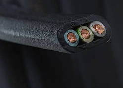 Кабель ВВГ 3х2.5 мідний негорючий Одеса ГОСТ (бухта 100м)