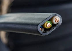 Провід кабель моножила ВВГ-нг п 3х1.5 силовий плоский ГОСТ Одеса (кратно 100м)