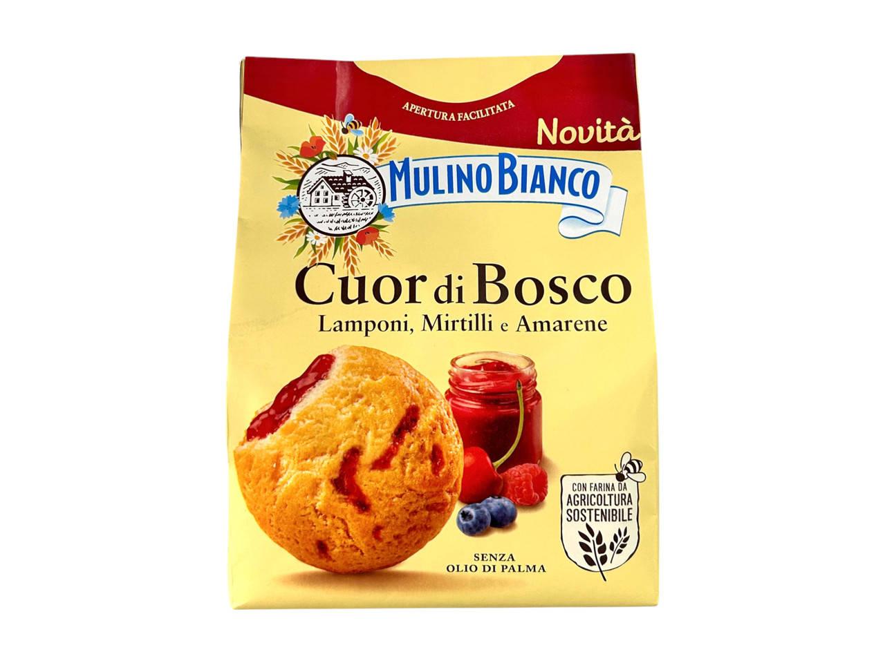 Печиво Mulino Bianco з ягідним джемом, 300г