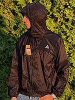 Вітровка чоловіча Nike ACG чорна Нейлонова ветровка спортивна Найк Асдж чорна сіпка Асдж нейлонова