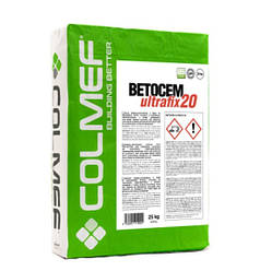 Бетоцем Ультрафікс 20 / Betocem Ultrafix 20 - мінерально‑бітумна суміш швидкої дії для ремонту бетона та асфальту 25 кг