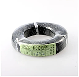 Дріт, кабель термостійкий м'який силіконовий із силікагелем (1 метр червоний + 1 метр чорний), AWG 12/4 мм, фото 4