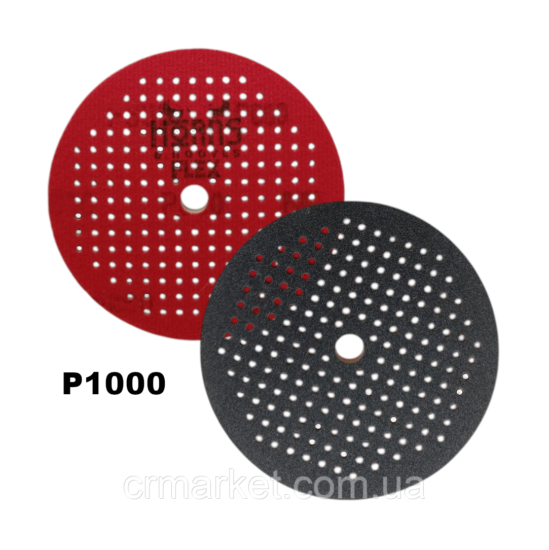 Гнучкі абразивні диски CRM FLEX на спіненій основі, 150 мм, Р1000, фото 1