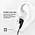 Гарнітура СolorWay 3.5 mm Wired Earphone Sound Wave Black (CW-WD04BK), фото 2