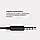 Гарнітура СolorWay 3.5 mm Wired Earphone Sound Wave Black (CW-WD04BK), фото 6
