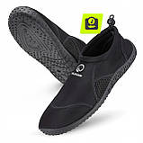 Взуття для пляжу (аквашузи) TSUNAMI Slip-On для плавання та водних видів спорту Size 28 Black, фото 6