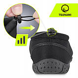 Взуття для пляжу (аквашузи) TSUNAMI Slip-On для плавання та водних видів спорту Size 28 Black, фото 9