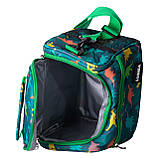 Ланч біг термосумка дитяча 5(л) для ланчу, пікніка сумка для їжі до школи сумка холодильник Зелений HP-14-12, фото 3