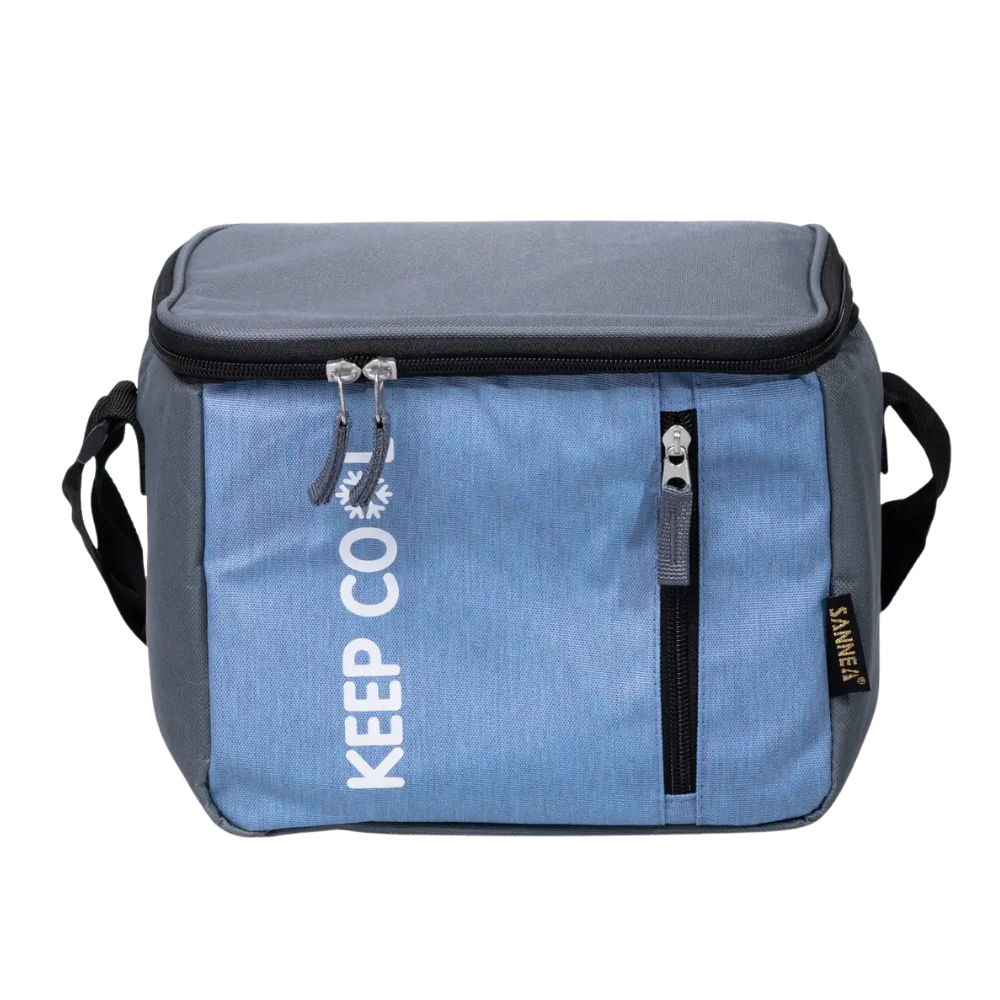 Термосумка холодильник 16 (л) для їжі, напоїв, пива холодильна сумка для риболовлі та пікніка Синій HP-14-17, фото 1