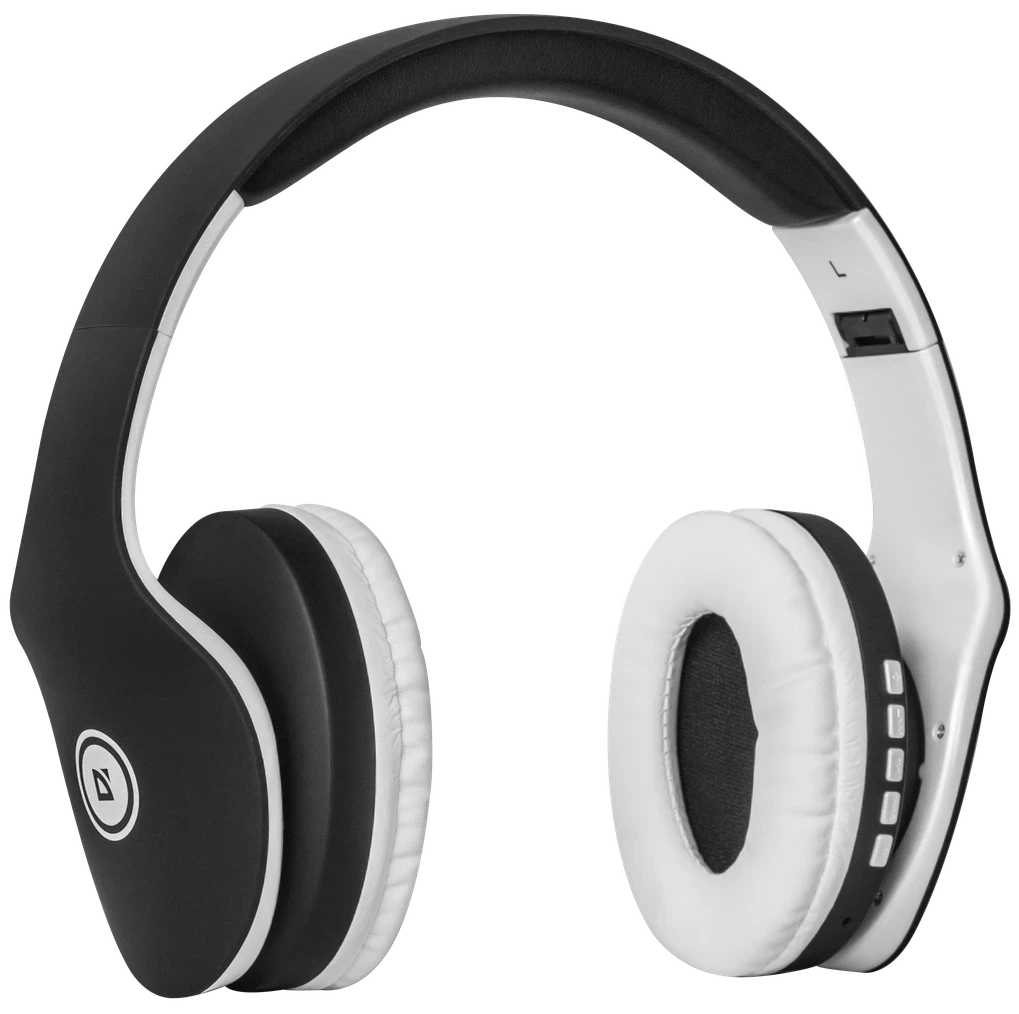 Навушники з мікрофоном Defender FreeMotion B525 Bluetooth, чорно-білі