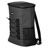 Терморюкзак 22 (л) рюкзак холодильник, терморюкзак для їжі термосумка рюкзак Сірий HP-14-22, фото 5