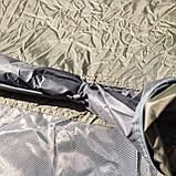 Намет туристичний 245×145×100 (см) кемпінговий для риболовлі 2 х місний Зелений LU-030GR, фото 8