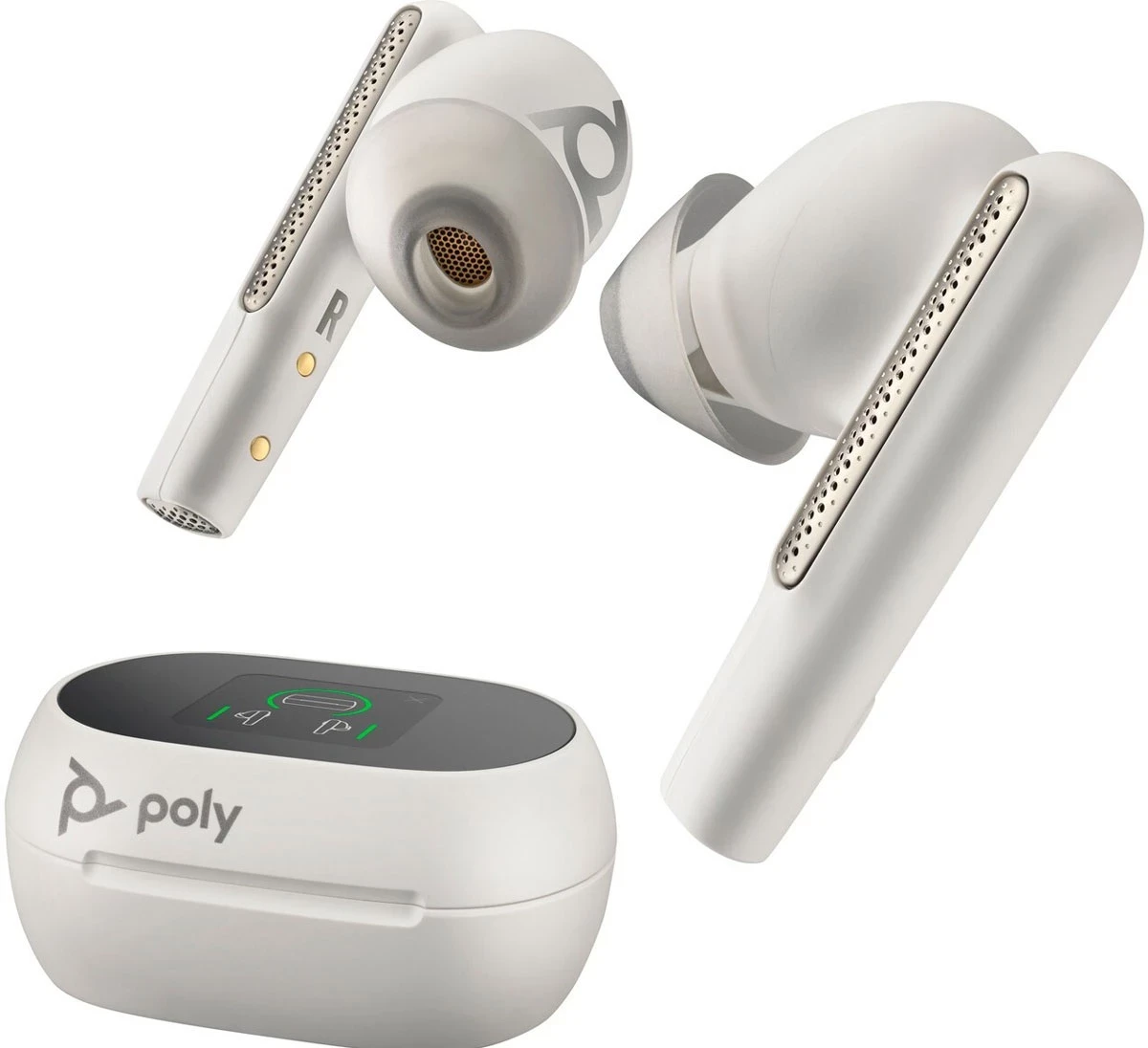 Навушники TWS Poly Voyager Free 60+ Earbuds + BT700C + TSCHC White