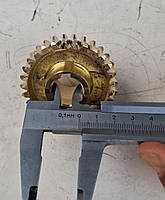 Шестірня редуктора 29 зубців мотокультиватор із двигуном від мотокоси, фото 2