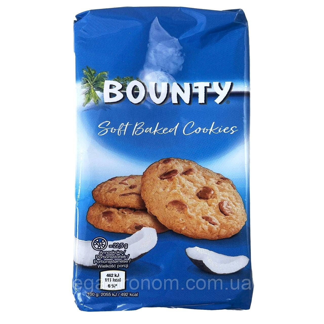 Печиво з кокосом Баунті Bounty 180g 8шт/ящ (Код: 00-00018038), фото 1