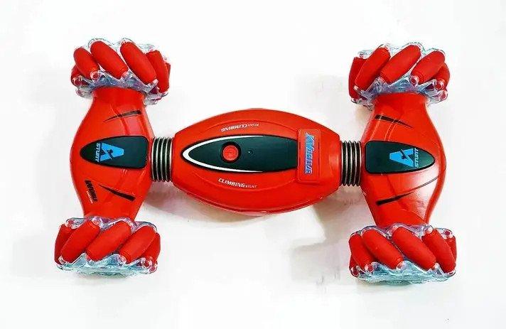 Машинка перевертень на радіокеруванні Extreme RQ2093, керування з руки Червона 194669, фото 1