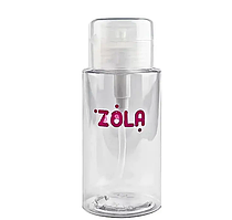ZOLA Ємність для рідини помпа прозора 180 мл