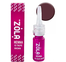 Хна для брів ZOLA Henna 03