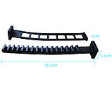 Кріплення Super Fix NSR1528 381 мм 2 пари. Гумовий хомут для каністр балонів ящиків, фото 5