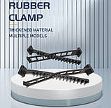 Кріплення Super Fix NSR1528 381 мм 2 пари. Гумовий хомут для каністр балонів ящиків, фото 10